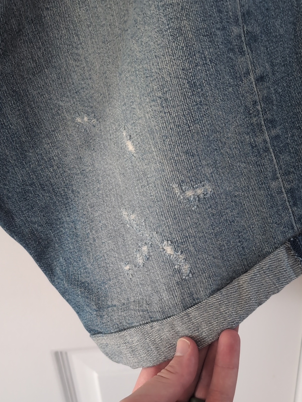 G-Star Raw 3301 Straight Leg Jorts Jean Shorts - Picture 5 of 8